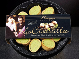 1 croustille escargots